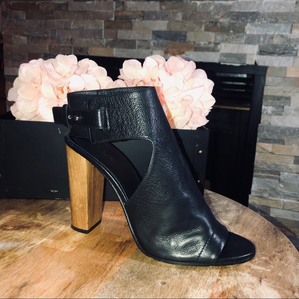 Vince Camuto Addie Open-Toe Buckle Bootie Sz 10 - image 3